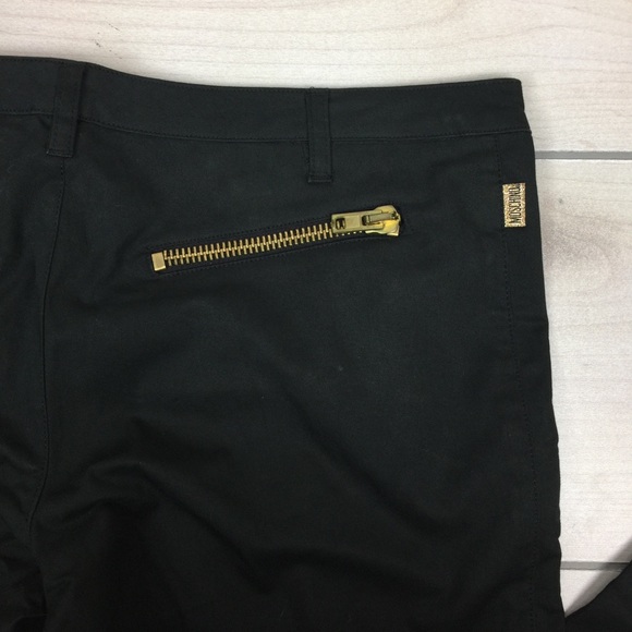 Moschino black rock and roll flare pants. - Picture 3 of 8